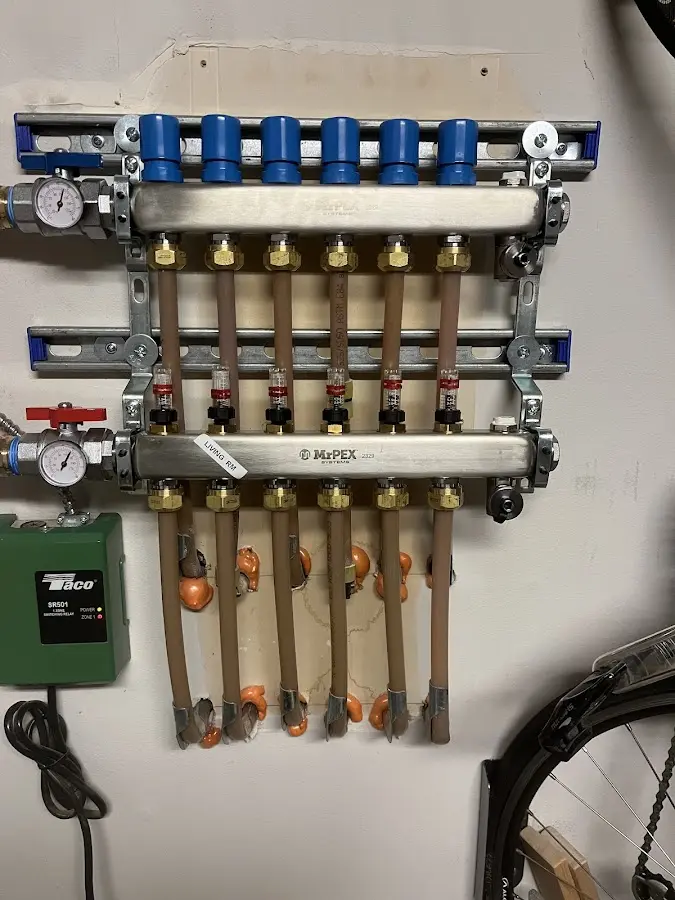 Plumber performing Leak Detection at a residential property in Joshua Tree