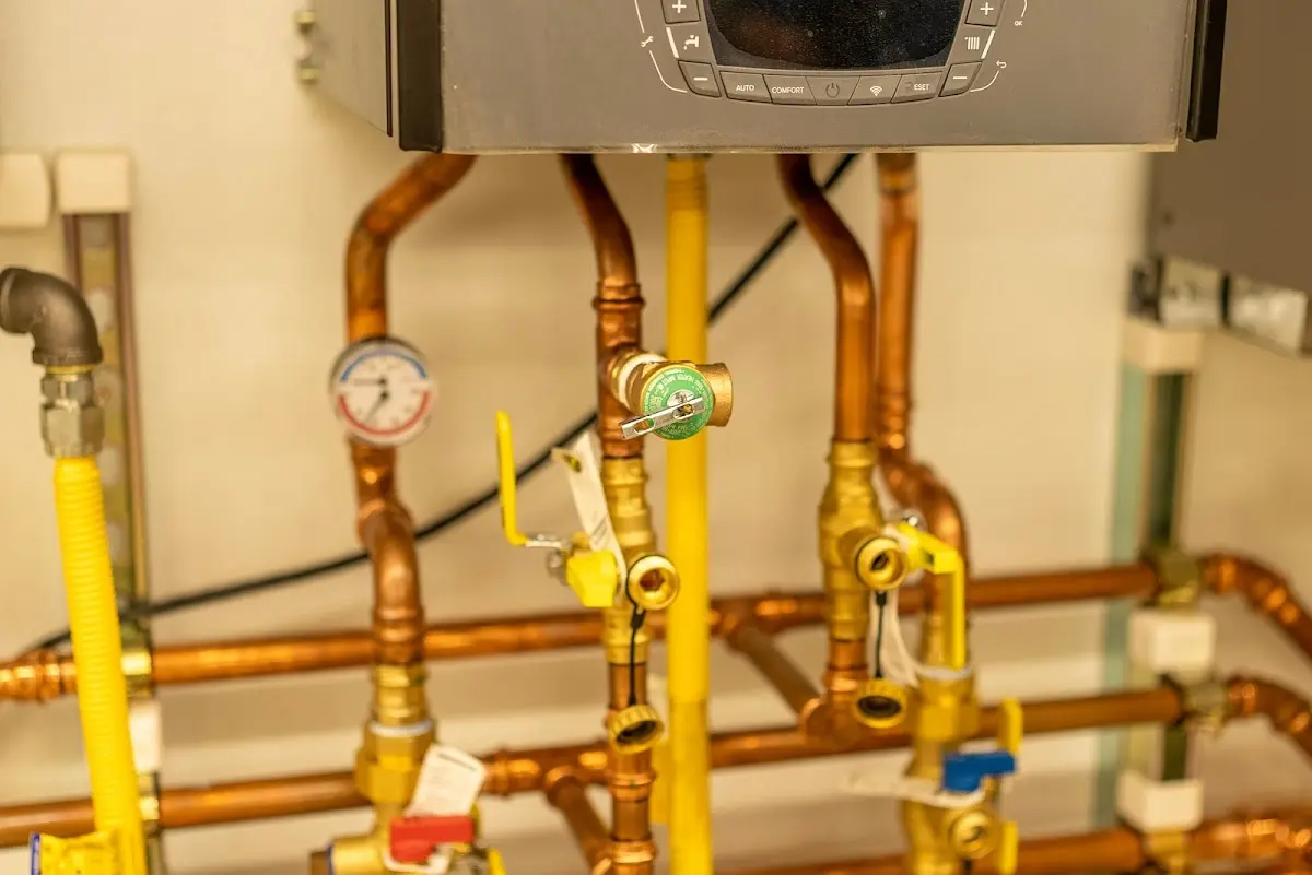 Licensed technician providing Backflow Prevention for a homeowner in Joshua Tree